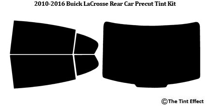 Back Kit Rtint Window Tint Kit for Buick Lacrosse 2010-2016 20/%